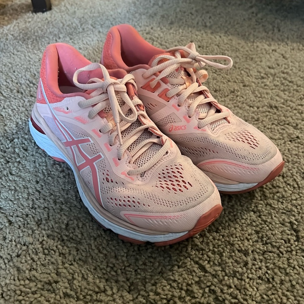 Used Asics running sneakers size 7.
